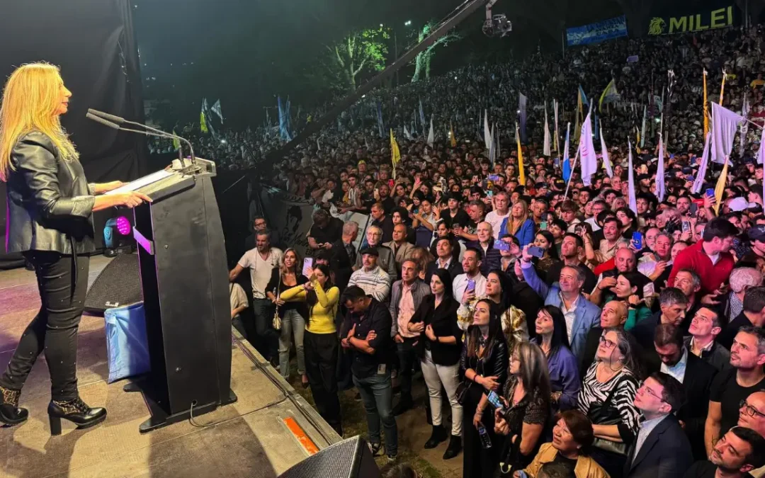 la Libertad Avanza fue presentado a nivel nacional en Parque Lezama