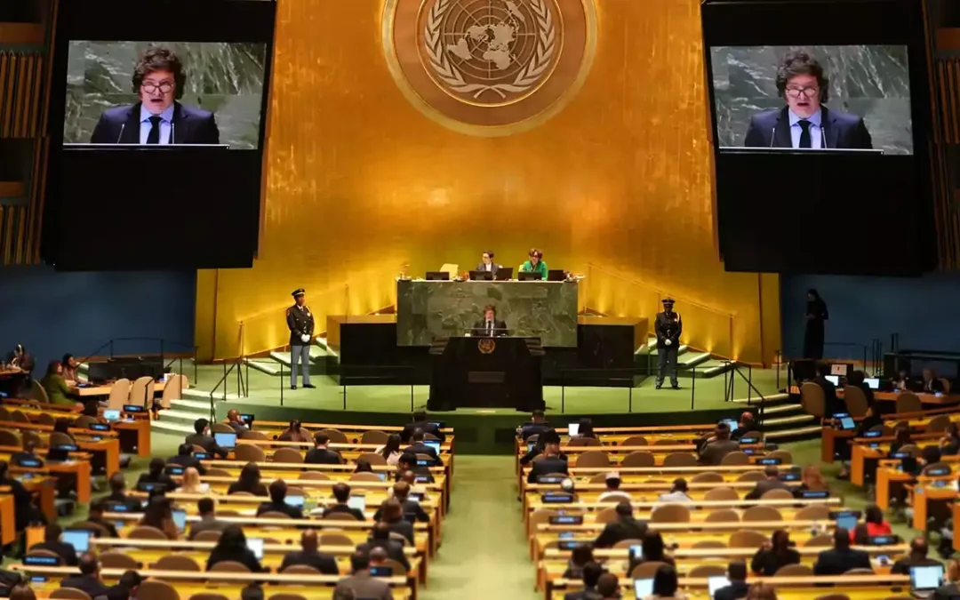 Milei propuso la «Agenda de la Libertad» en la ONU