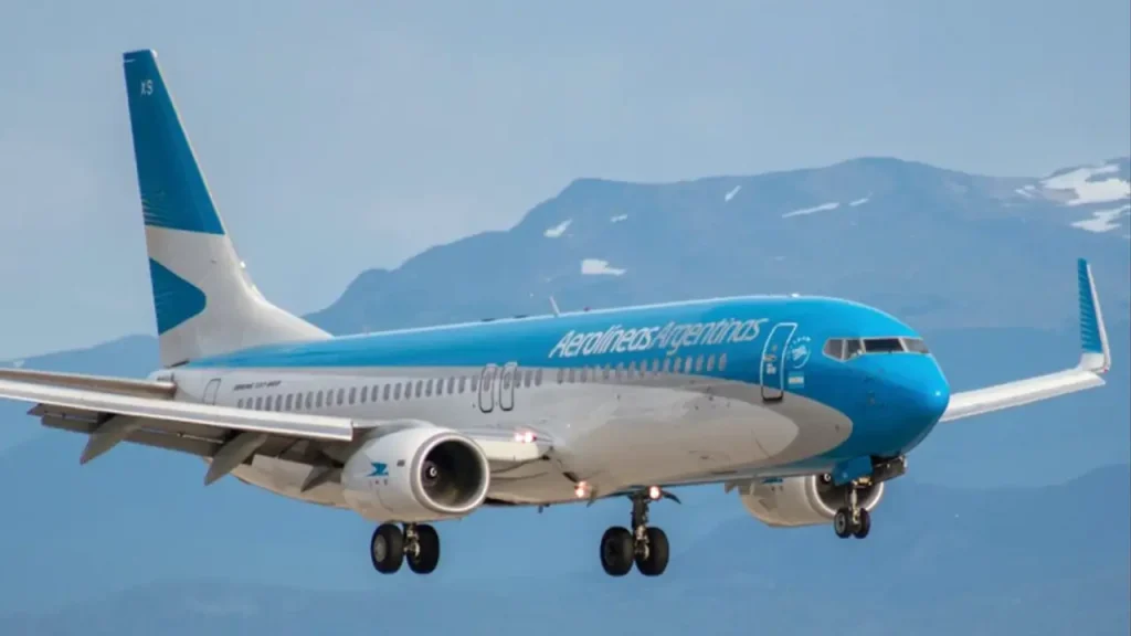 Avión Aerolíneas Argentinas