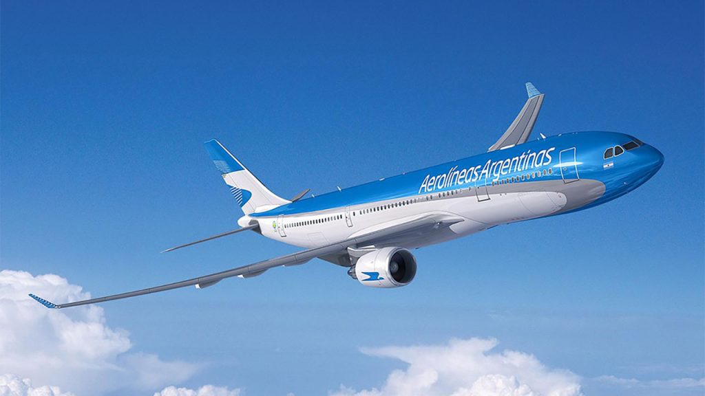 Avión Aerolíneas Argentinas