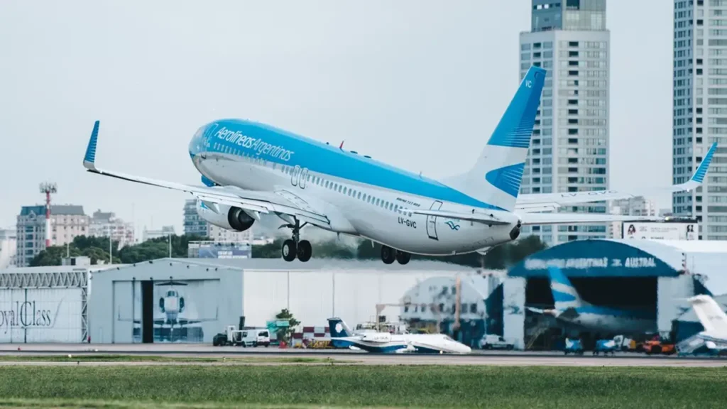 Avión Aerolíneas Argentinas