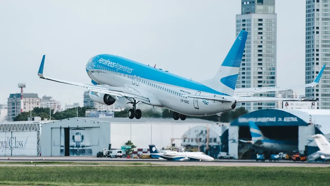 Avión Aerolíneas Argentinas