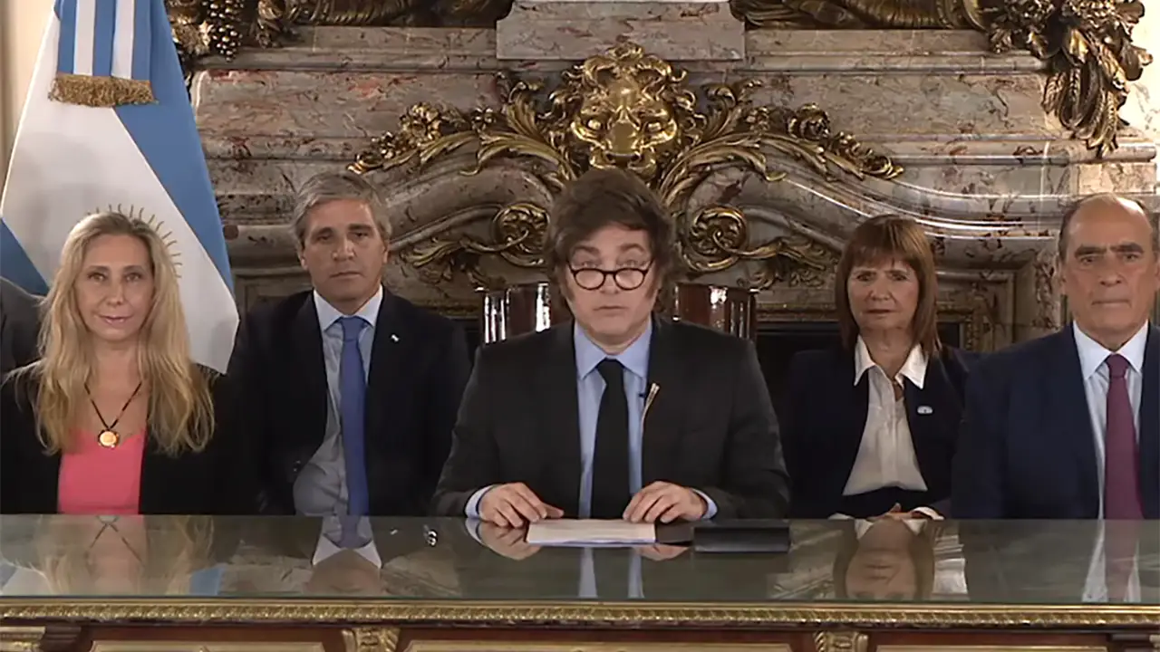 Presidente Milei Presenta el levantamiento del cepo cambiario