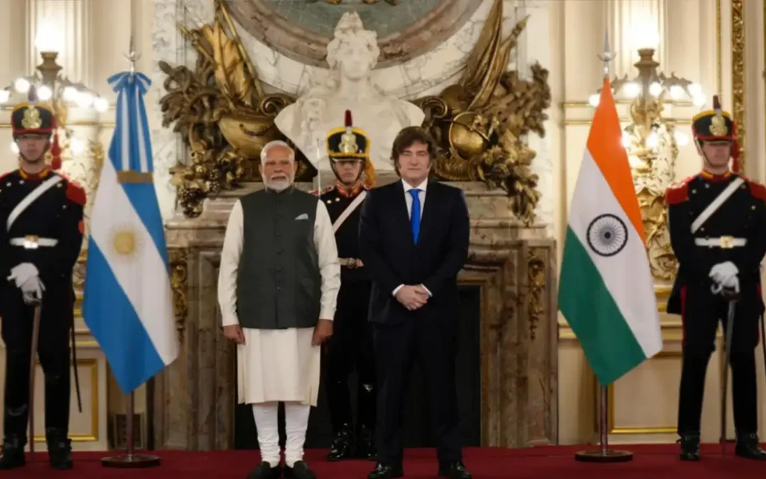 Argentina e India consolidan una relación bilateral basada en el comercio, la cooperación y la libertad