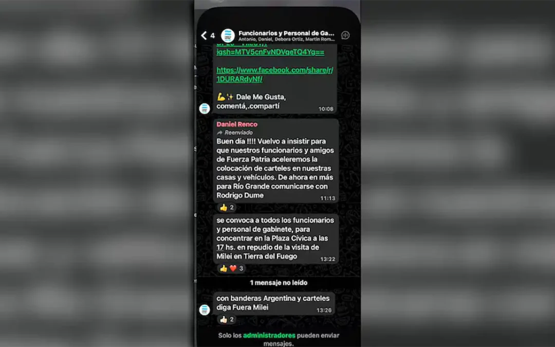 Vergüenza: Melella convocó a la violencia