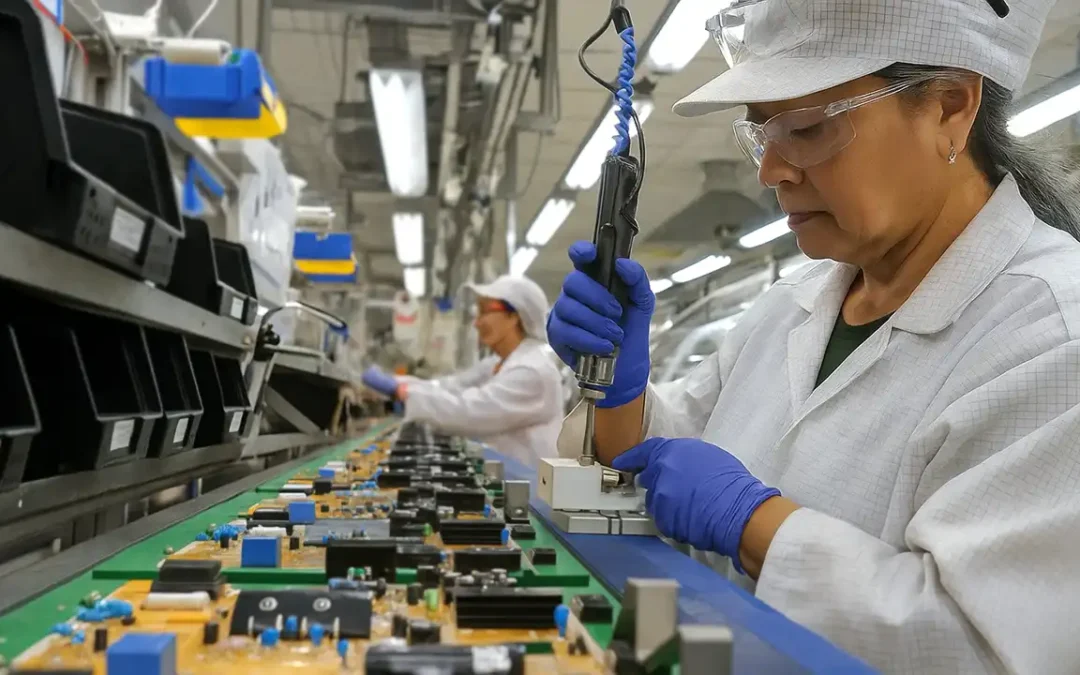 La industria fueguina mostró una recuperación interanual de puestos de trabajo