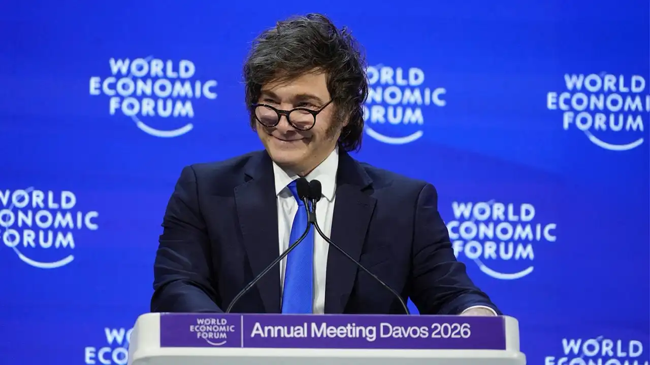 Presidente Milei en Davos Presidente Milei en Davos