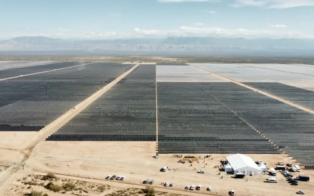 Inauguraron un parque solar que marca un hito para la Argentina