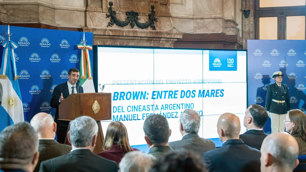 Reconocimiento al Almirante Brown en el Senado de la Nación